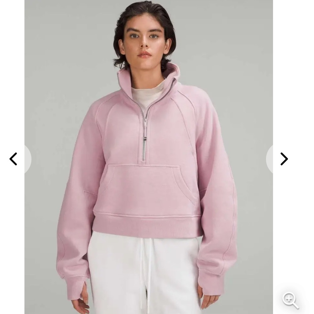 Lululemon | Scuba Oversized Funnel Neck Half Zip